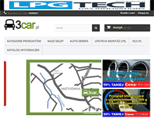 Tablet Screenshot of 3car.pl